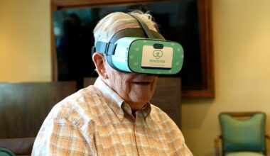 Virtual reality opens doors for older adults to socialize