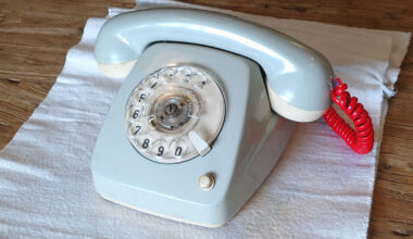 rotary telephone turns into analog-digital music player and AI voice chat