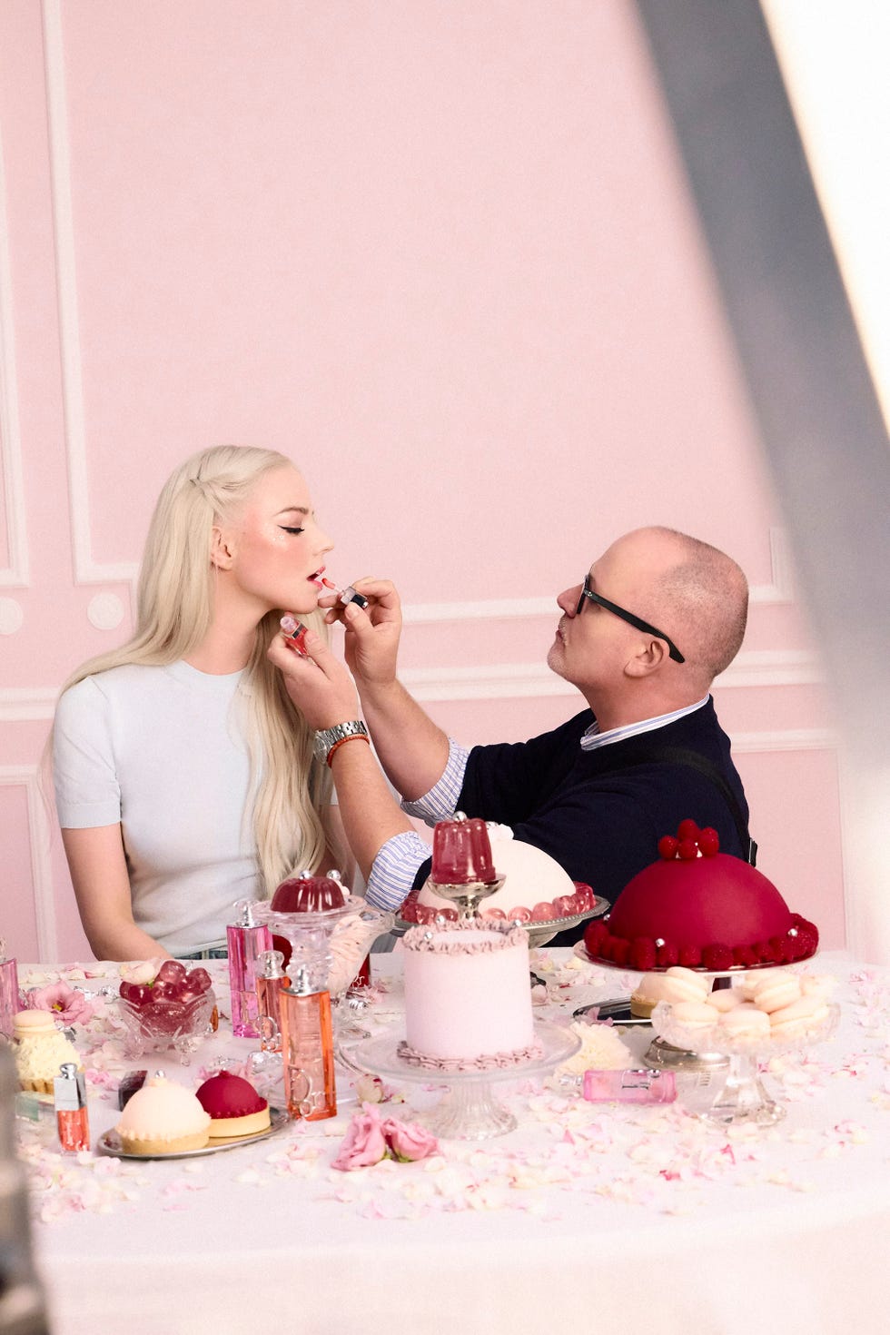 anya taylor joy for dior addict