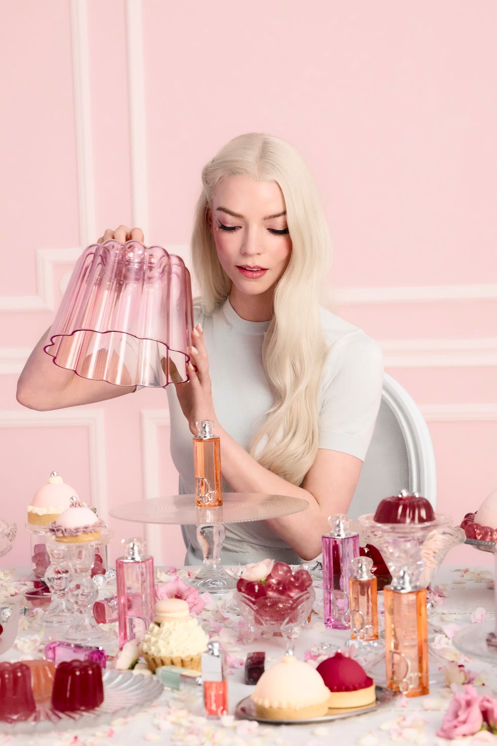 anya taylor joy for dior addict