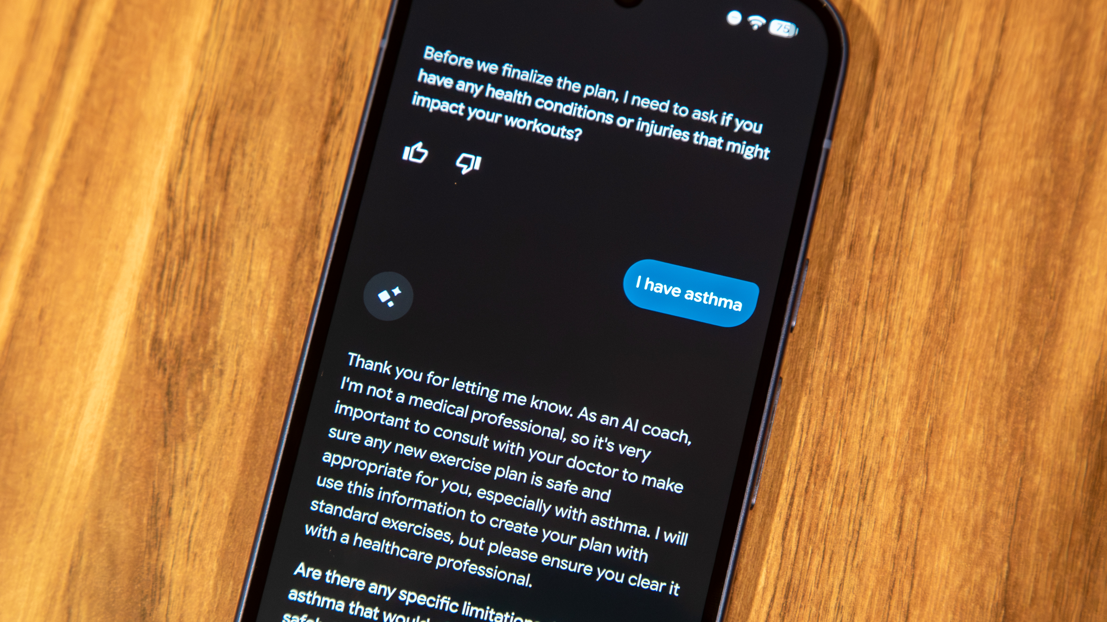 Fitbit personal health coach setup