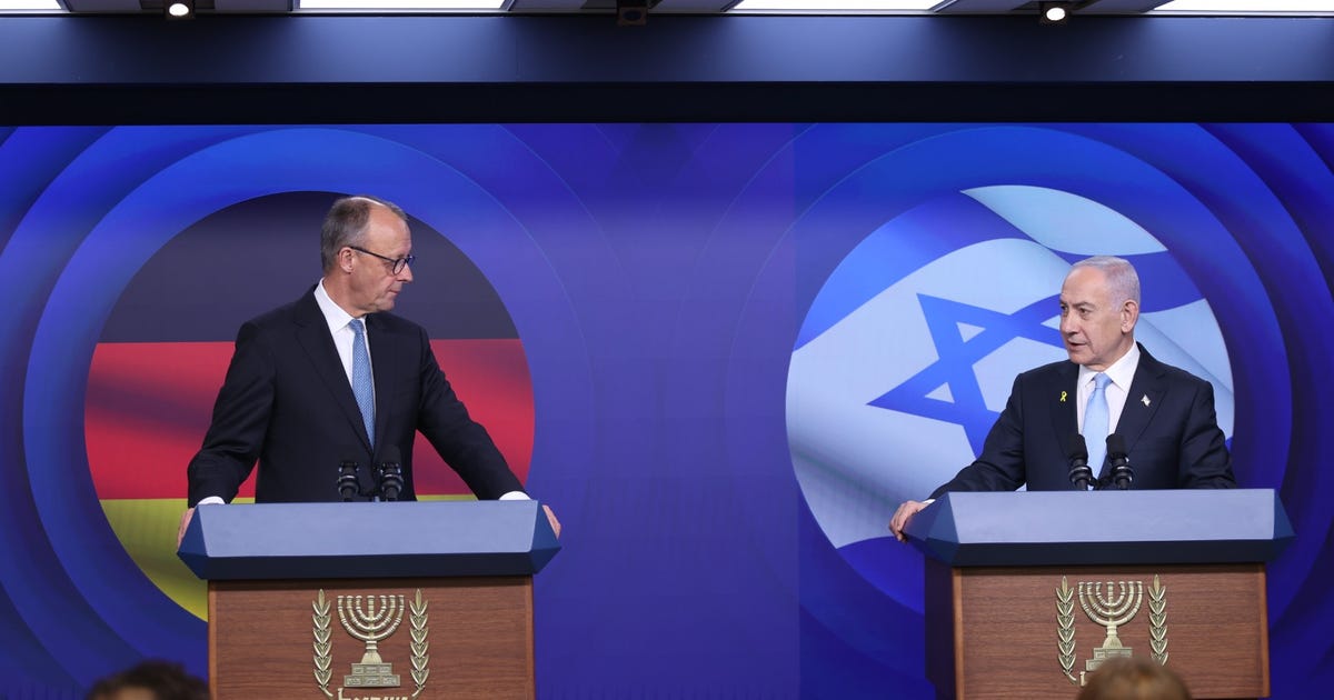 Netanyahu discusses Gaza, West Bank annexation in press conference with Germany's Merz - Haaretz