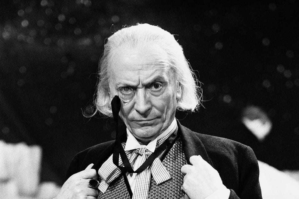 william hartnell as the first doctor in doctor who