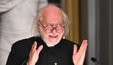 Nobel literature laureate Krasznahorkai delivers rare lecture in Stockholm