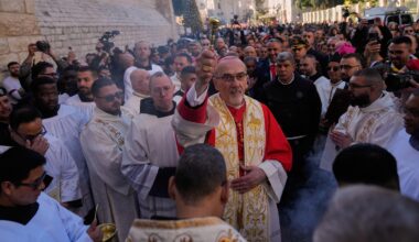 Thousands flock to Bethlehem to revive Christmas spirit after 2 years of war in Gaza