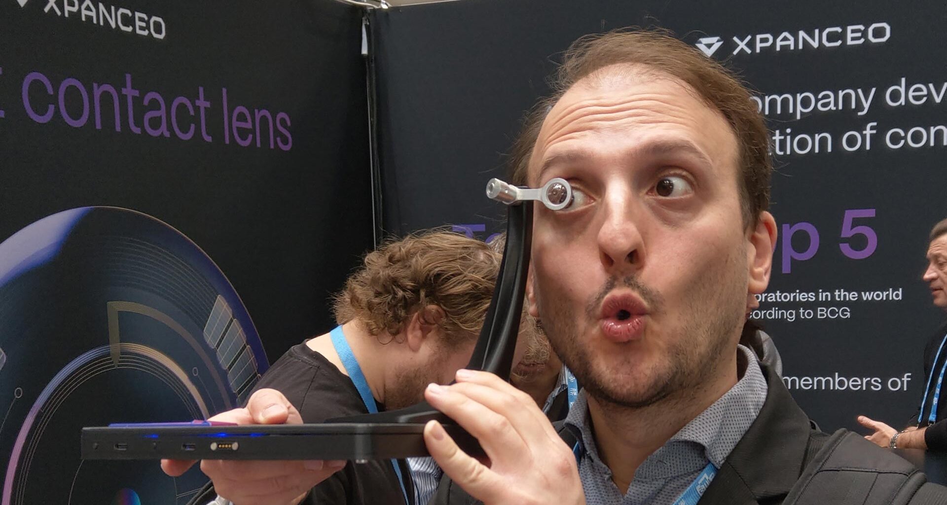 xpanceo smart contact lenses hands on review