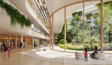 zaha hadid architects to design gardened malpensa hospital in italy