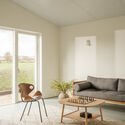 Zero-Carbon Eco Home / Bindloss Dawes - Interior Photography, Living Room, Wood, Chair