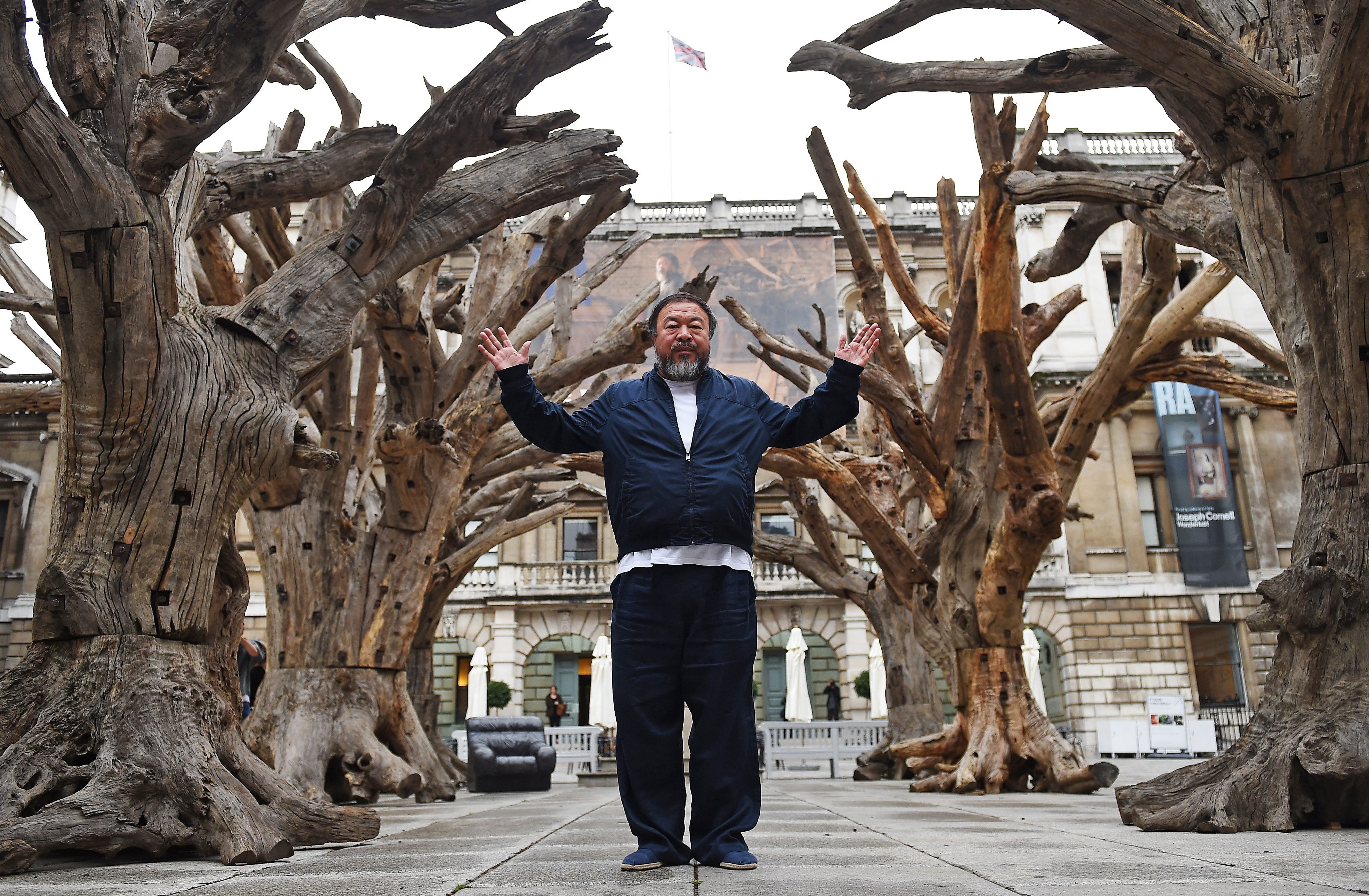 Ai Wei Wei unveils exhibit at London's Royal Academy of Arts