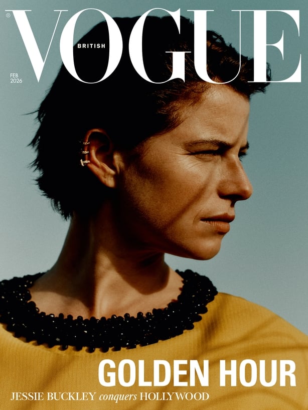 Jack Davison. photo issued by British Vogue of Jessie Buckley, who is on the cover of British Vogue's February issue. Issue date: Tuesday January 6, 2026. PA Photo. Mandatory credit must read: Jack Davison/Vogue UK/PA Wire NOTE TO EDITORS: This handout photo may only be used for editorial reporting 