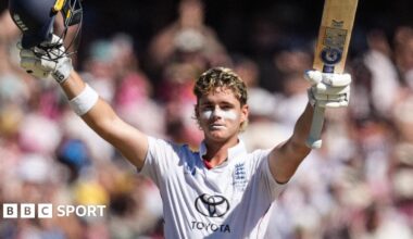 BBC Sport microphone and phone