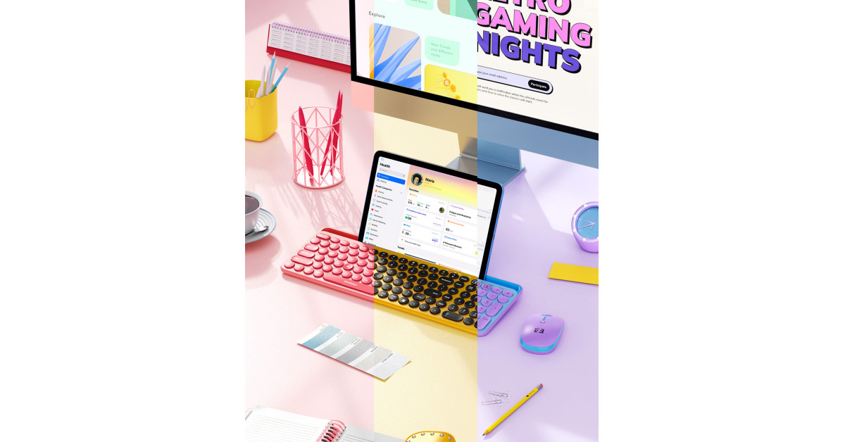 SEENDA's CTU-301 Keyboard and Mouse Combo is Rapidly Climbing the Amazon Rankings, Blending Color Psychology with Effortless Productivity​