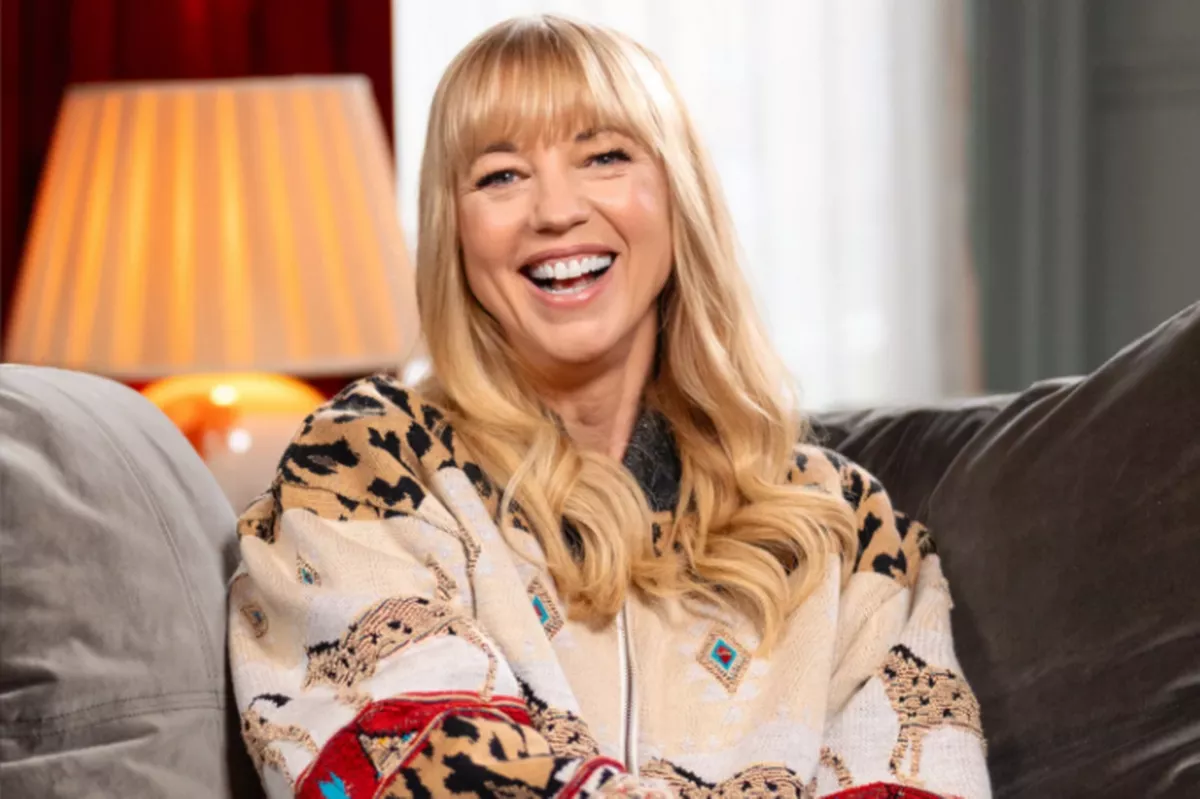 Sara Cox has been using the Dr Vegan Hair Saviour supplements 