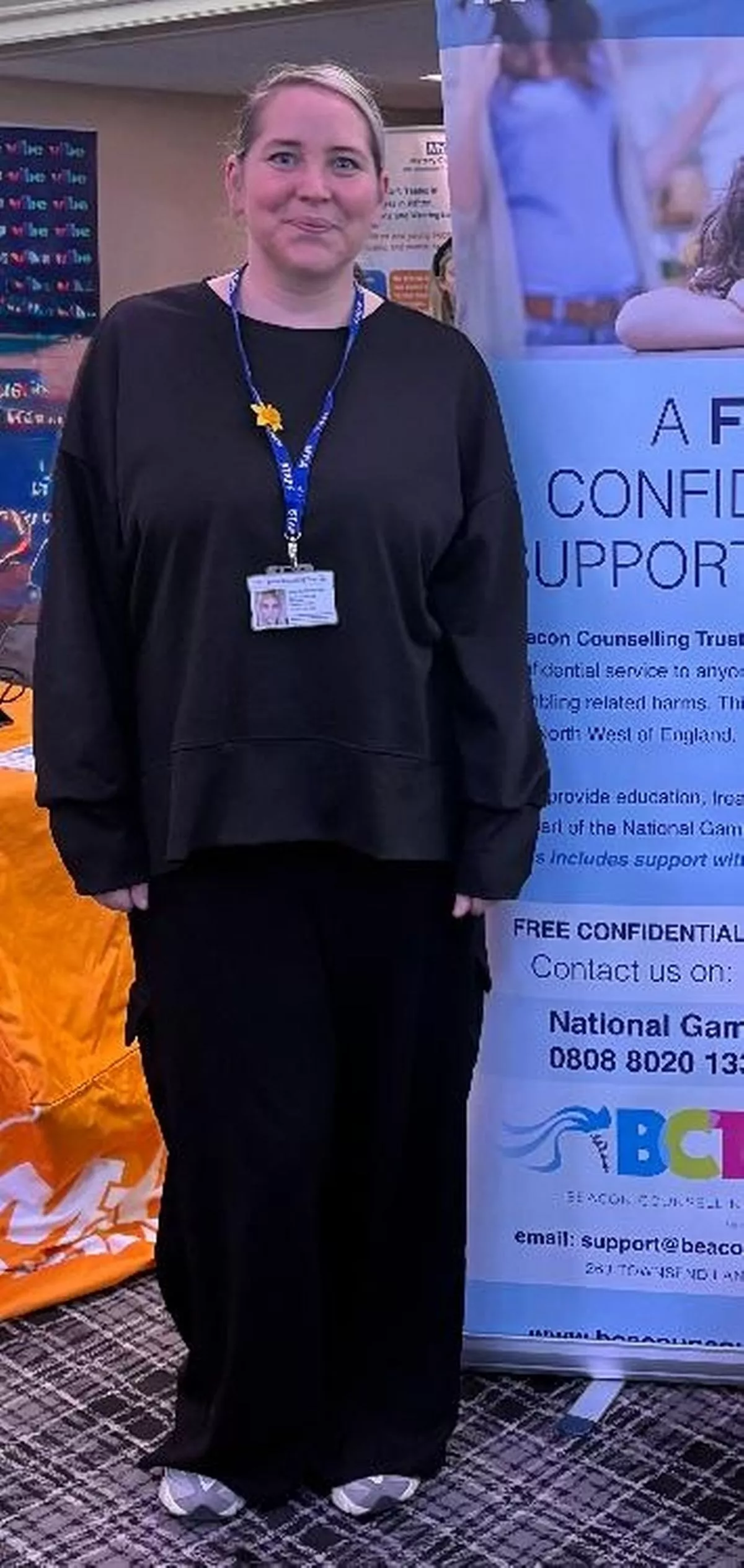 Sian's said she was "living two lives"