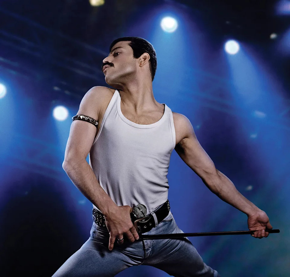 Rami Malek as Freddie Mercury in "Bohemian Rhapsody"