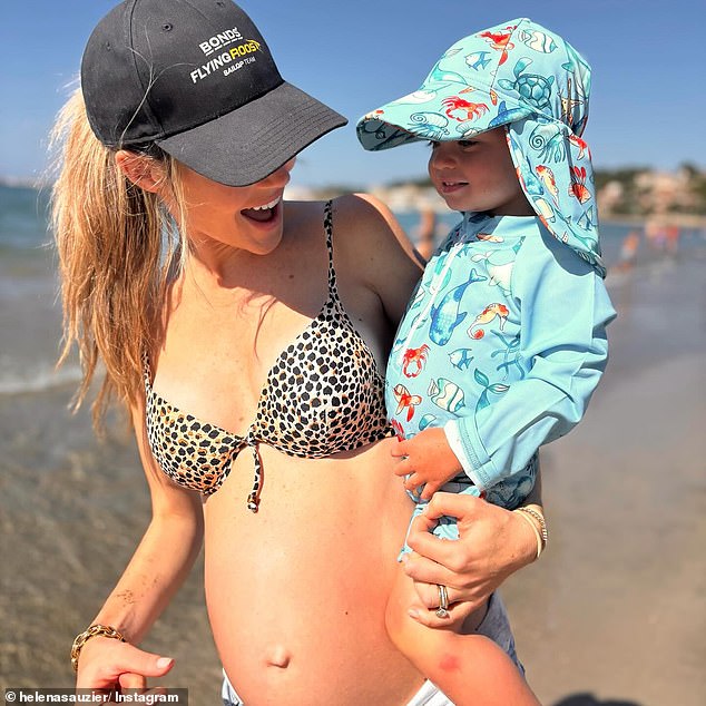 It comes after Helena and Tom welcomed their first child, Leo, in 2023