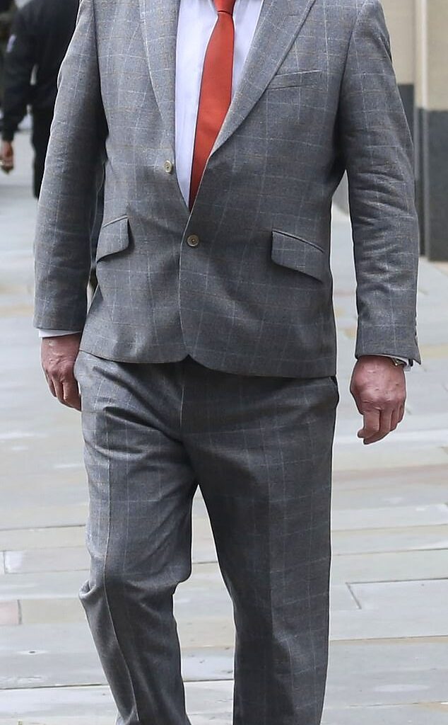 Gary MacDougall outside High Court after a hearing in the dispute over estate of his mother Jeanne MacDougall