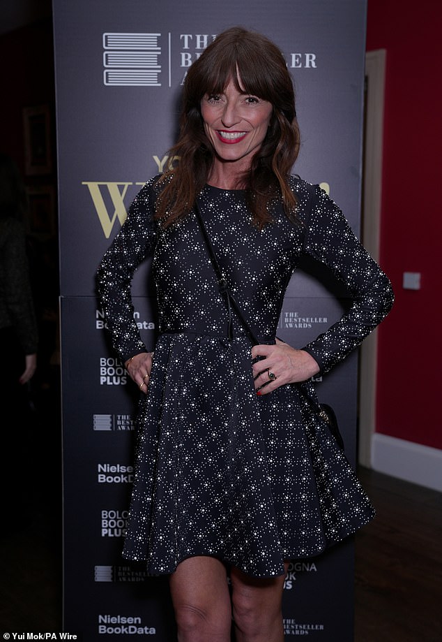 Davina who was speaking from the Bestseller Awards, where she won an award for her book Menopausing, hailed hairdresser Michael for his unstinting support