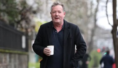 Piers Morgan blames Trump for hospitalization