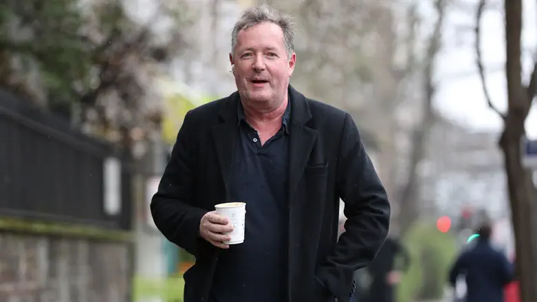 Piers Morgan blames Trump for hospitalization