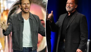 Chris Pratt reveals Christmas gift Arnold Schwarzenegger gave him