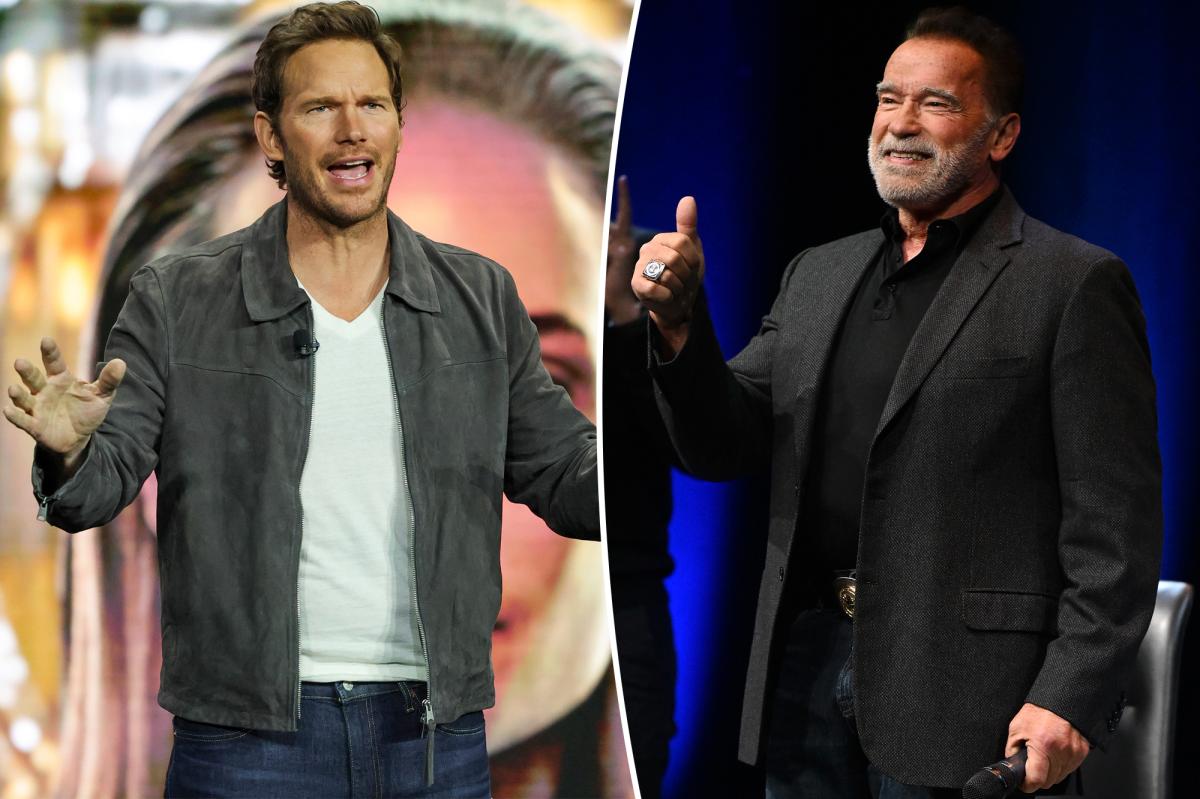 Chris Pratt reveals Christmas gift Arnold Schwarzenegger gave him