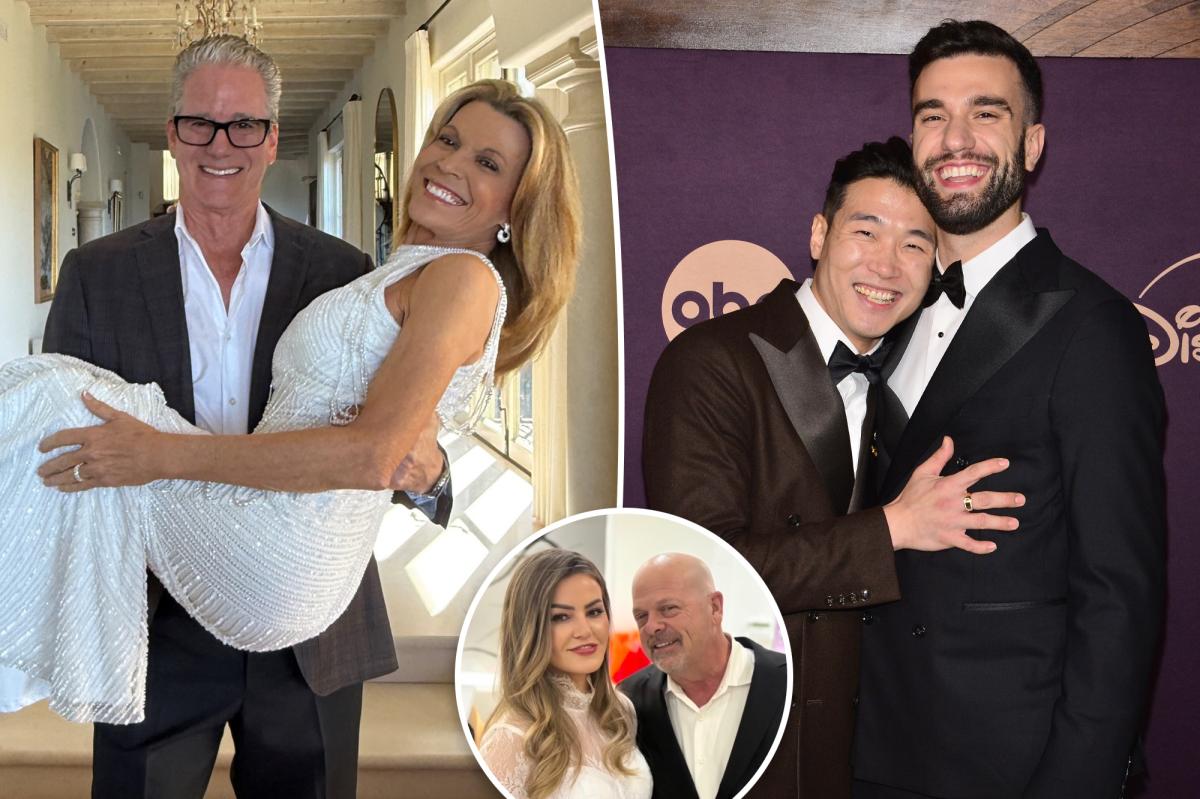 All the stars who got married this year