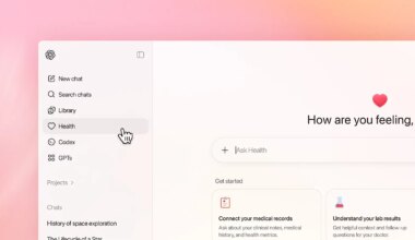 A screenshot of the ChatGPT Health website.