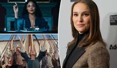 Natalie Portman reacts to Oscar 2026 nominations snubbing female directors