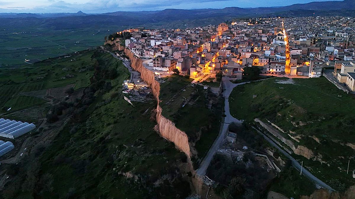 ‘We're tired of counting damages’: Call for climate funds after landslide devastates Sicilian town