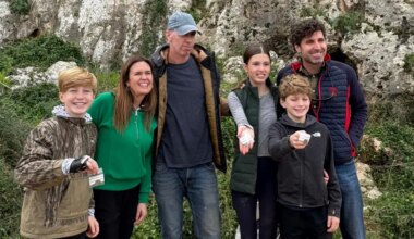 During visit to Binyamin | US Ambassador's grandchildren make ancient discovery