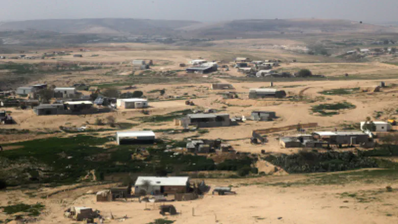 IDF investigates arson attack on Bedouin structures