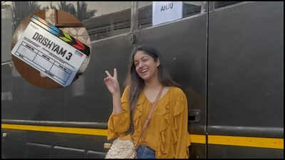 ‘Drishyam 3’ actress Ishita Dutta drops PICS from Ajay Devgn starrer, saying ‘Do I need to say more…’