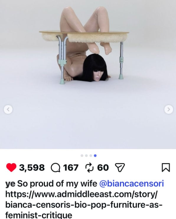 Kanye Wests wife Bianca Censori shows off hidden talent