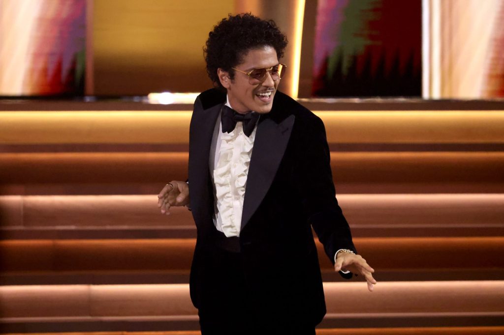 Bruno Mars to Perform at 2026 Grammy Awards, Where He May Make History