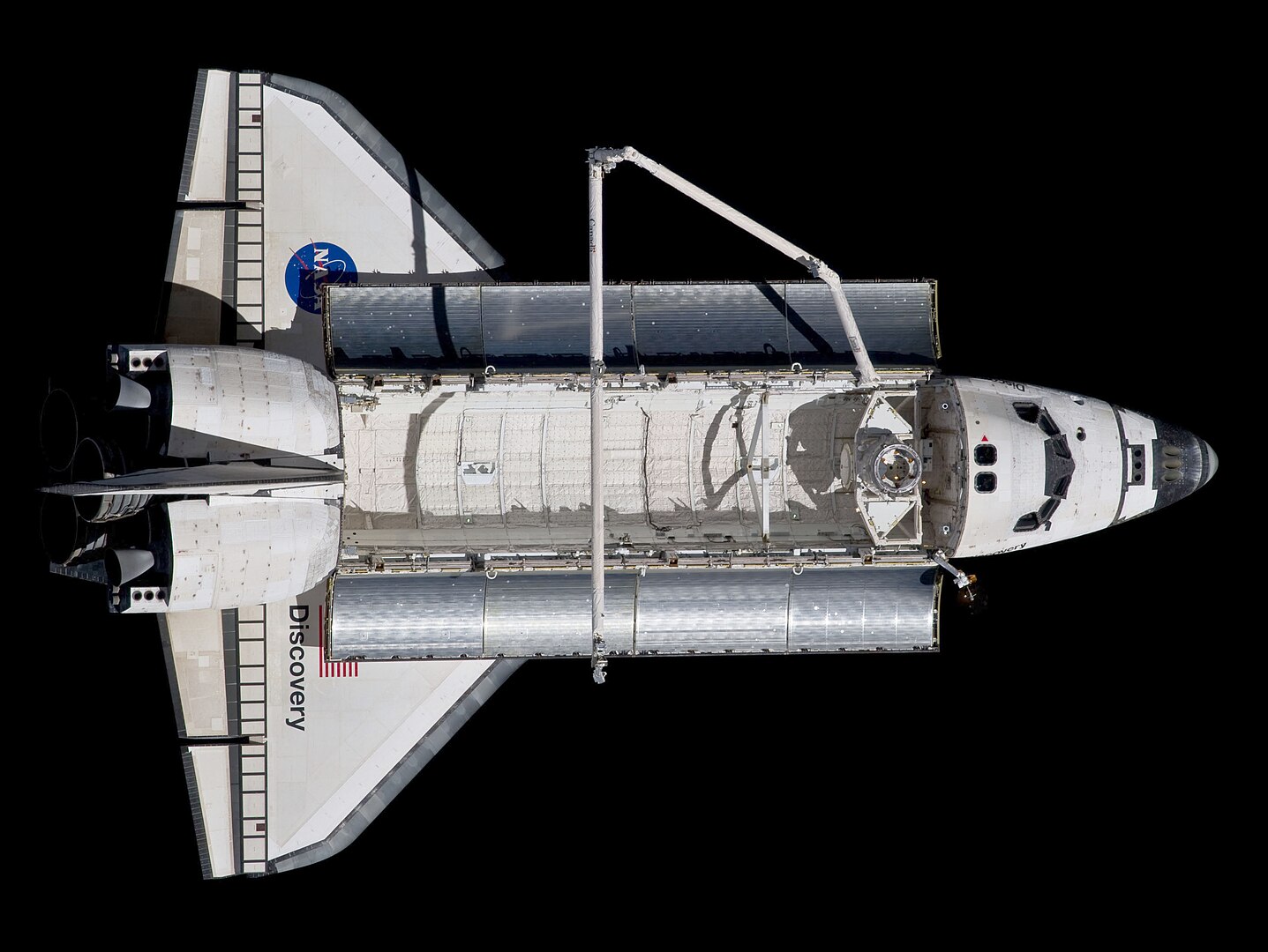 Discovery Stays Put: NASA Halts Plan to Move Space Shuttle from Smithsonian 10 1437px STS 133 Space Shuttle Discovery after undocking 3 cropped
