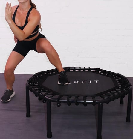 A product photo of a LEKFIT Rebounder
