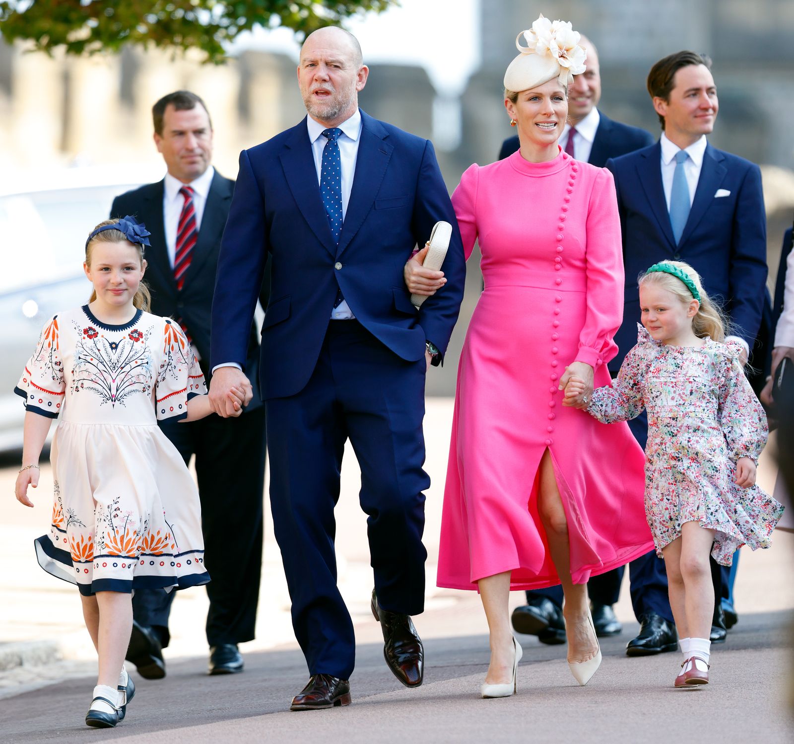 Image may contain Mike Tindall Zara Tindall Prince William Duke of Cambridge Alexandra Langley Person and Adult