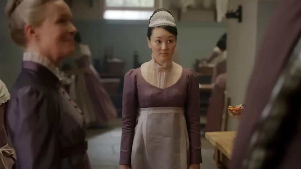 Yerin Ha looking ahead in Bridgeton. 