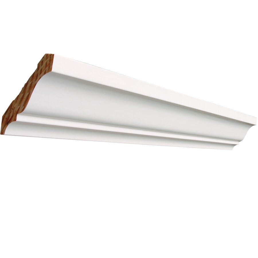 RELIABILT 2-3/4-in x 8-ft Pine Primed Crown Moulding