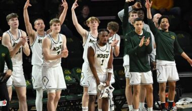 Bison Run Past South Dakota in Summit League Opener, 84-61