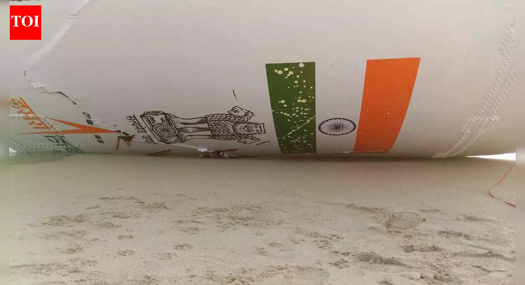 ‘LVM3 rocket debris’ washed ashore on Sri Lanka coast | India News