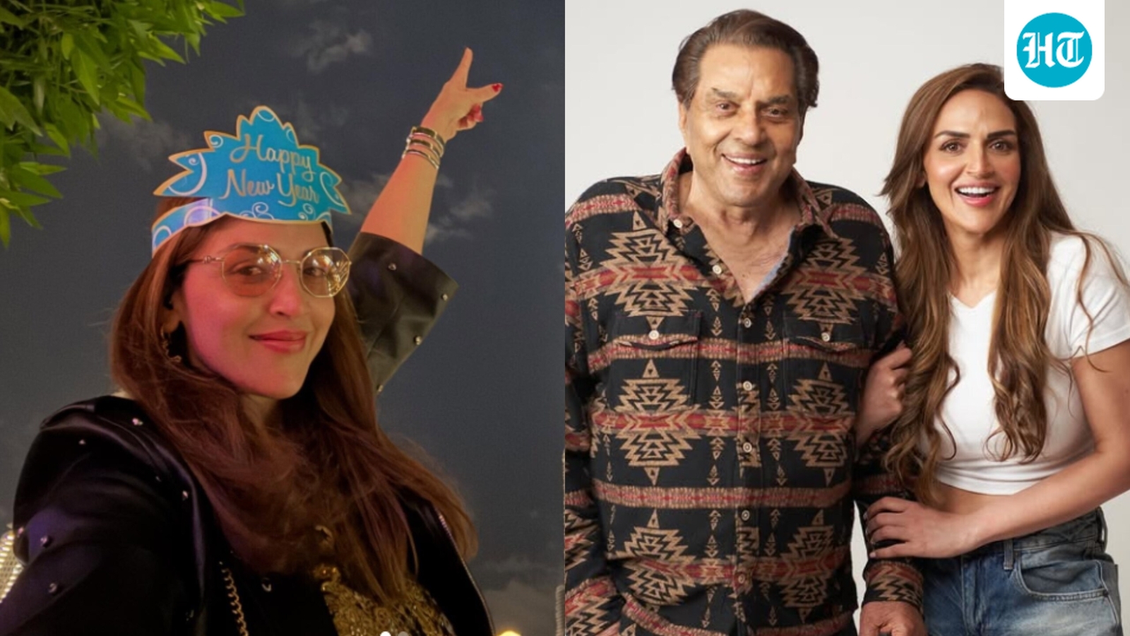 Esha Deol remembers dad Dharmendra as she celebrates New Year in Dubai; Bobby Deol reacts