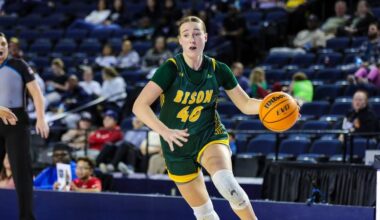 NDSU Women’s Basketball Outlasts Oral Roberts, 76-68