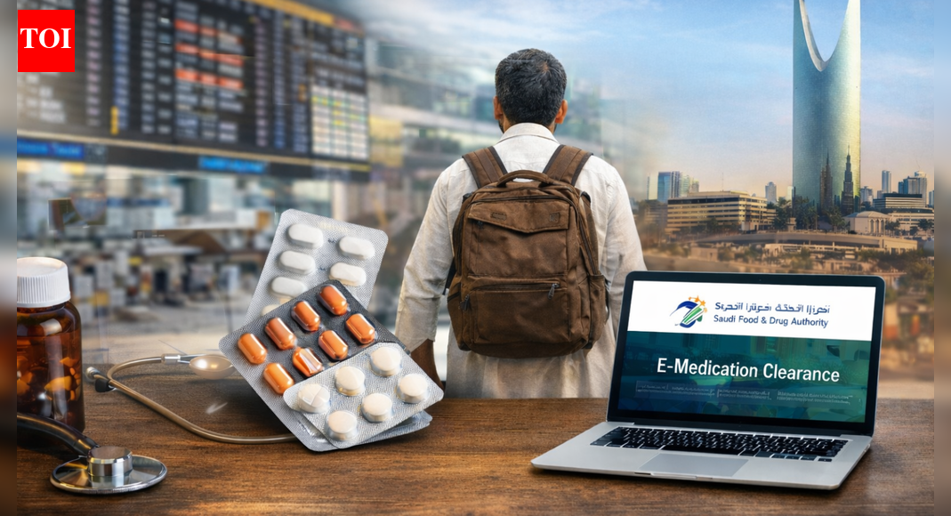 Saudi Arabia mandates online clearance for personal medications for travellers | Delhi News