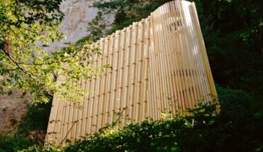 This Upside-Down Boat Blocking a Mountain Trail Is Actually An Architecture Award-Winning Chapel