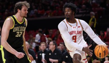 Terps Fall 64-54 To Oregon In Big Ten Battle