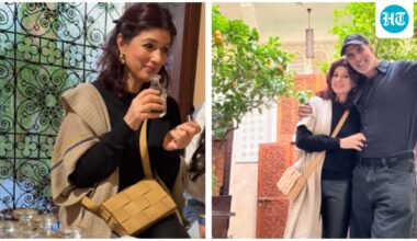 Twinkle Khanna reveals how she celebrated her birthday with Akshay Kumar, blending perfumes. Watch