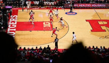 View images of Rutgers men's basketball's game against Ohio State.