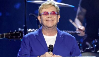 Sir Elton John, 78, shares first-ever snaps of 'grown-up' sons, 12 and 14, in rare social media insight